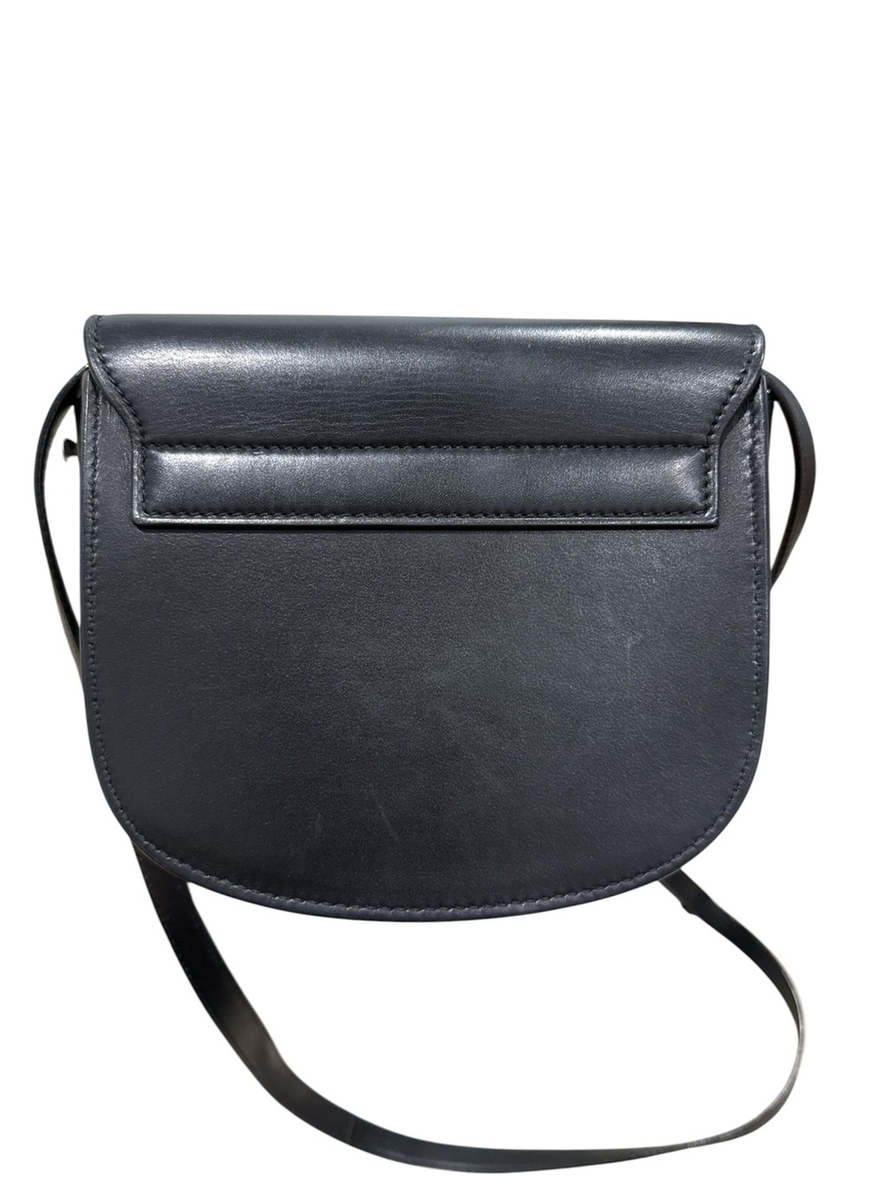 Saint Laurent Black Leather YSL Logo Crossbody - Picture 3 of 10